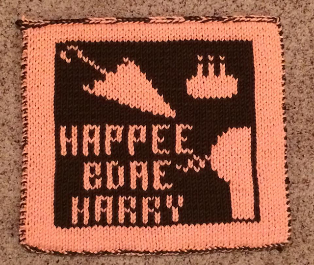 Hagrid and Dudley Washcloth