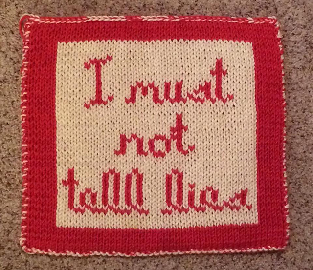 Umbridge Inspired Washcloth
