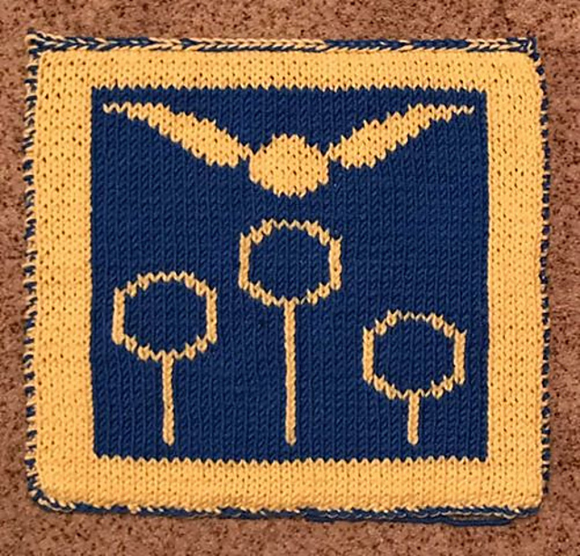 Quidditch inspired Washcloth