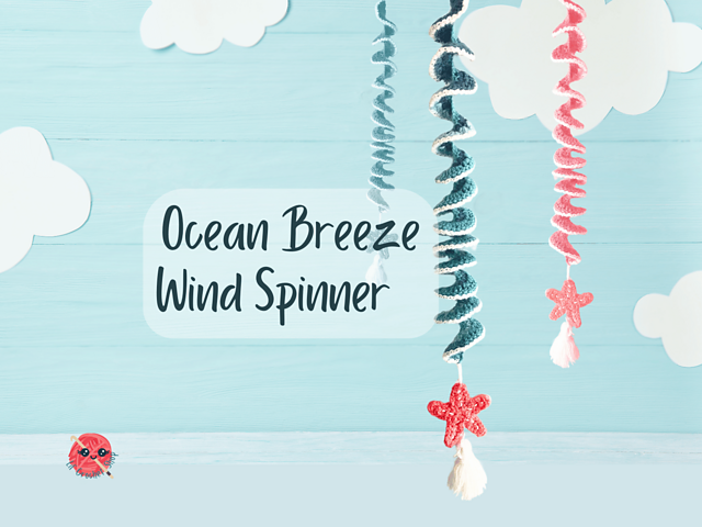 Ravelry: Ocean Breeze Crochet Wind Spinner pattern by Lil' Crochet