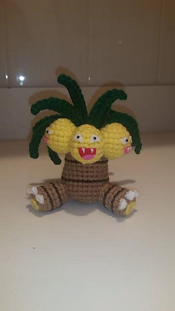 Exeggutor - Pokémon Amigurumi