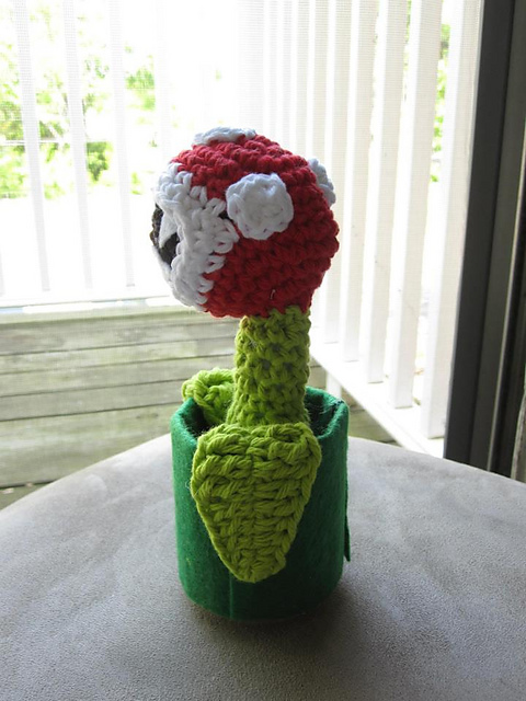 Piranha Plant Amigurumi