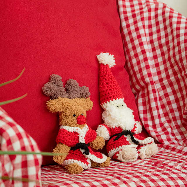 Santa and Rudolph Set