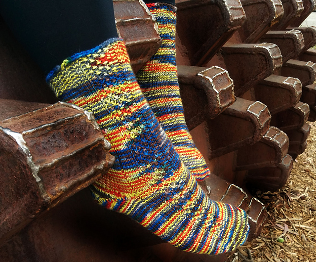 Melbourne Cobblestone Socks