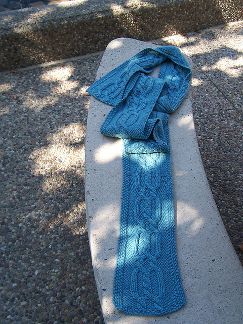 Cable Scarf 
