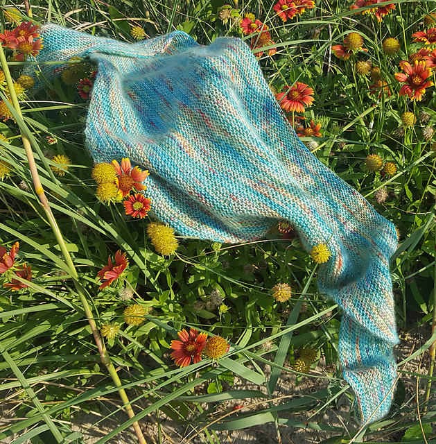 Outer Banks Long Line Shawl