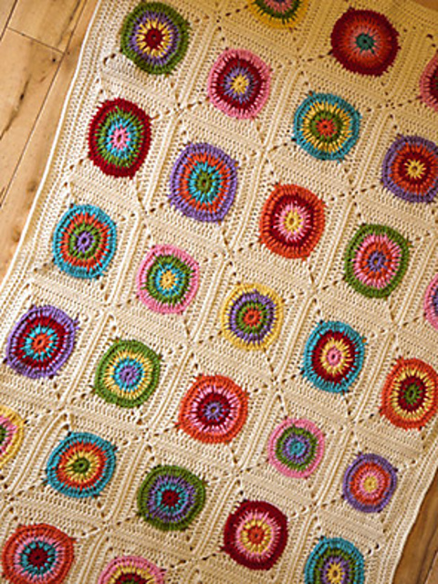Baby Bullseye Blanket