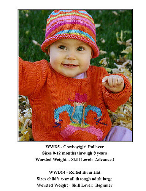 Cowboy/Girl Pullover