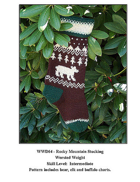 Big Sky Beasts Christmas Stocking