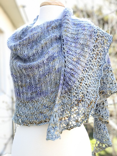 Droplet Shawl