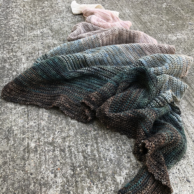 Shell Seeker Shawl