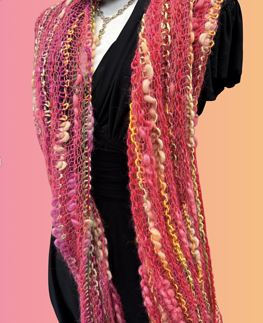French Scribble Scarf