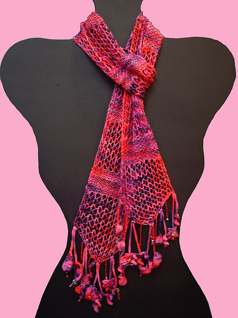 Beaded Garden Party Scarf