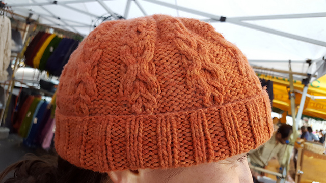 Autumn Snowflake with Ribbing