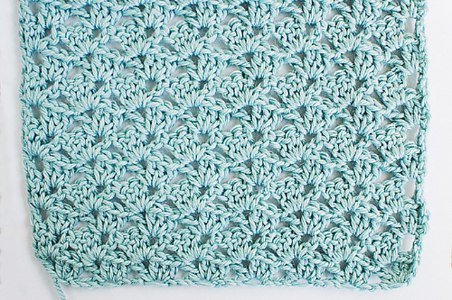 Offset Shell Stitch