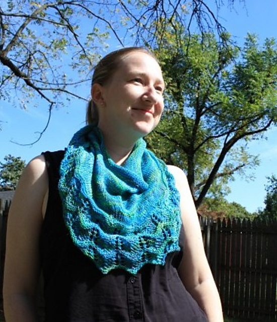 Shepherd's Lark Shawlette