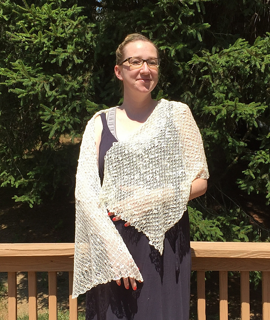 Risoni Star Shawl