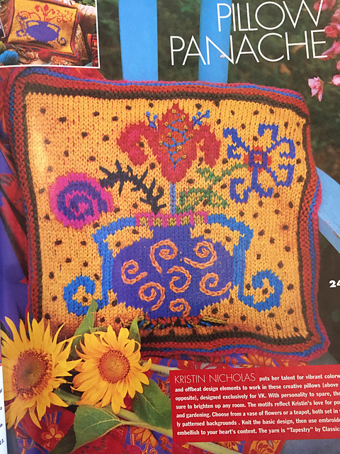 #24 Vase pillow