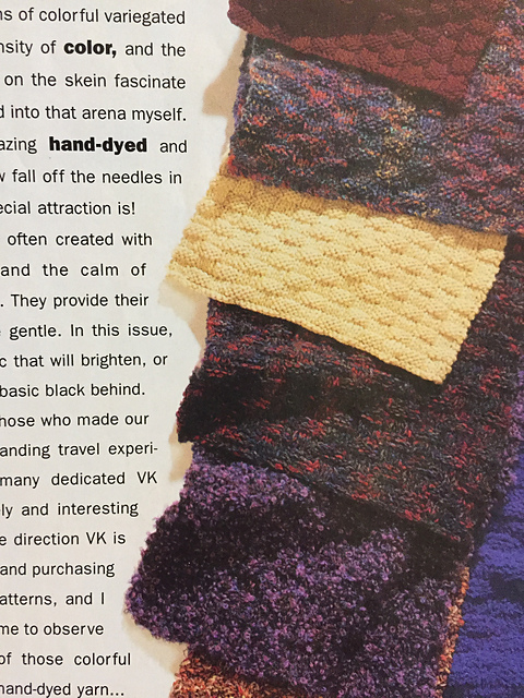 #02 Basketweave Scarves