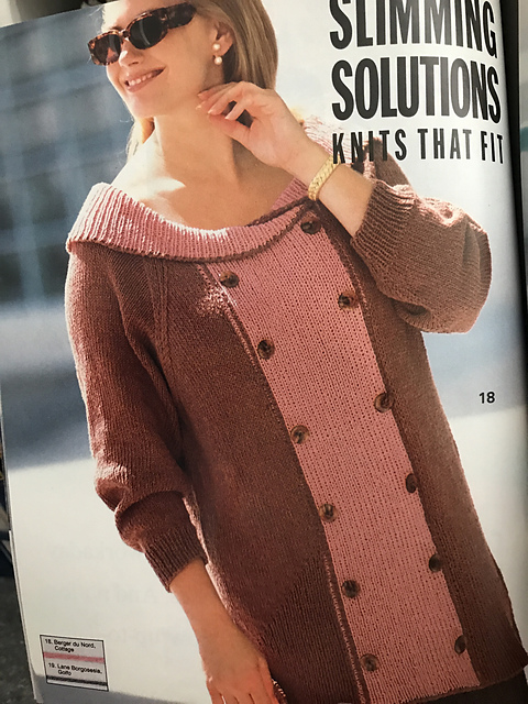 #18 Two-tone Cardi