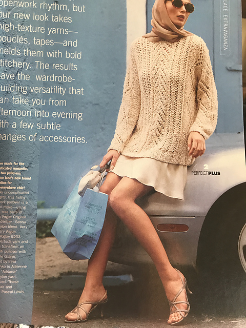 #02 Open Work Pullover