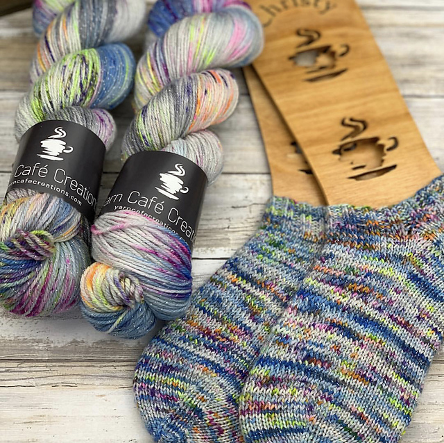 Vanilla Shortbread Socks
