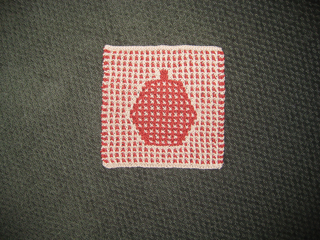 Rustic Pumpkin Dishcloth