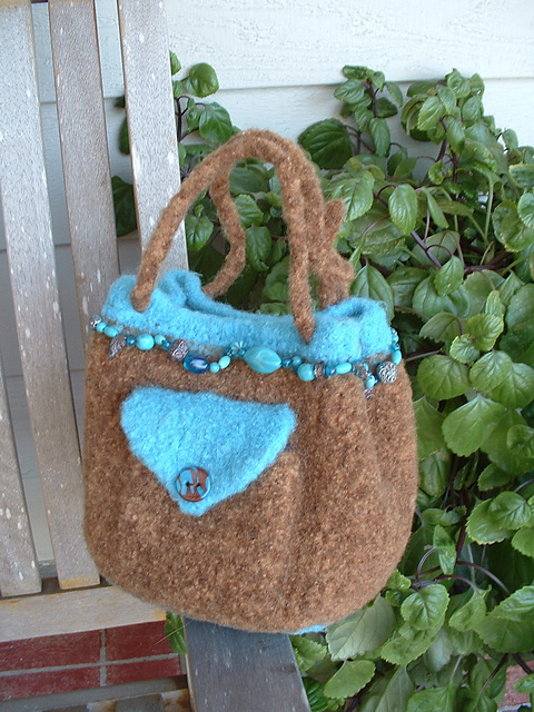 Felted Project Bag