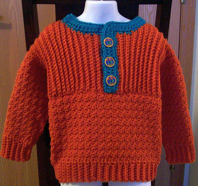 Orange Squeeze Pullover