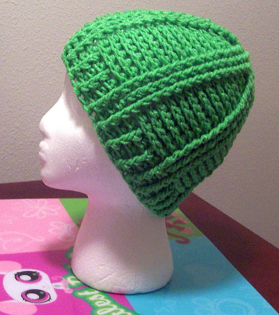Comfy Cozy Crochet Ribbed Cap - Looks Knitted!