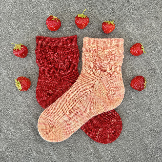 Jordgubbar Socks