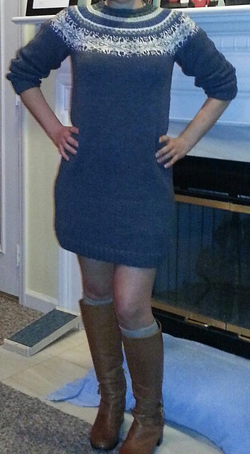 Nordic Snowflake Dress