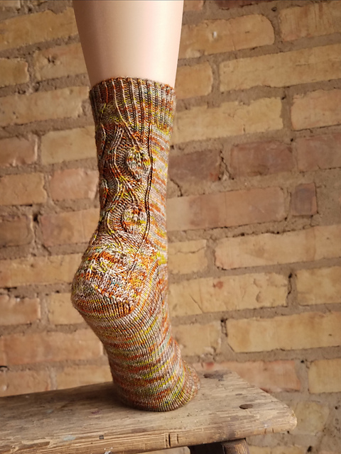 Creeping Vine Socks