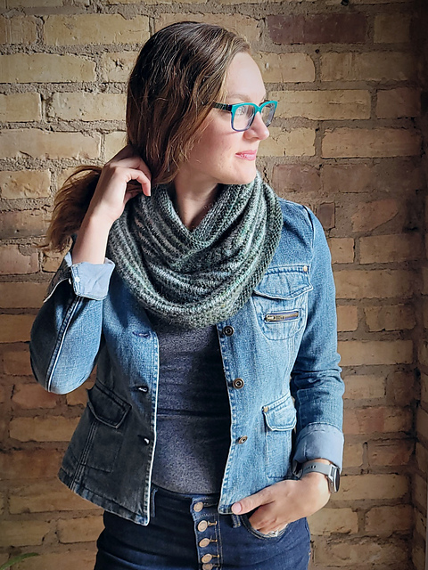 Soft Stripes Cowl