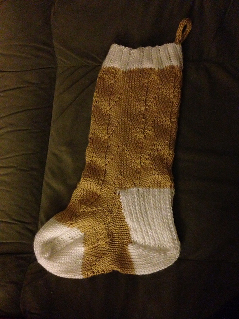 Dragon Scale Christmas Stocking