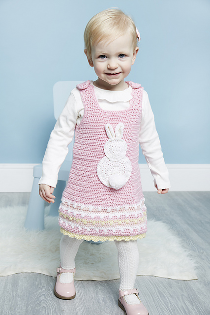 Baby Bunny Pinafore