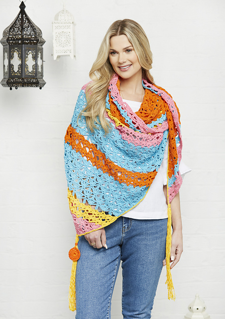 Spring Market Shawl