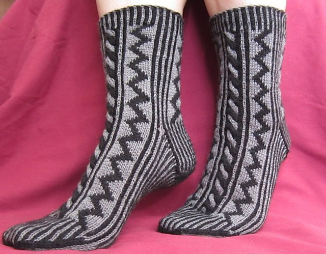 Dark Passage Socks