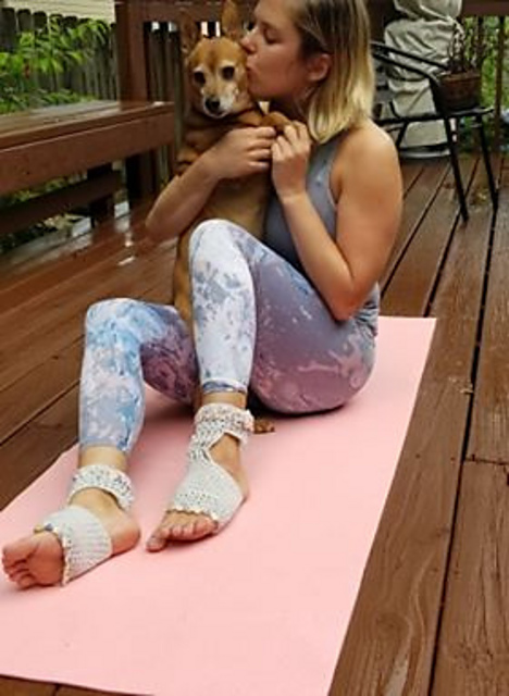NamaCrochet Yoga Socks