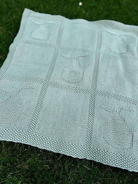 Pear Baby Blanket