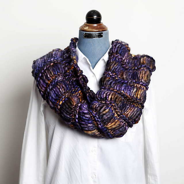 Super Speedy Drop Stitch Cowl
