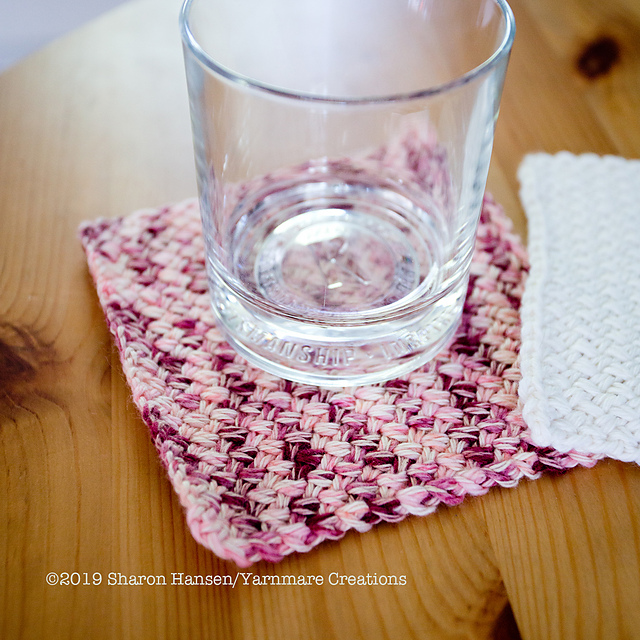 Knit Drink Napkins