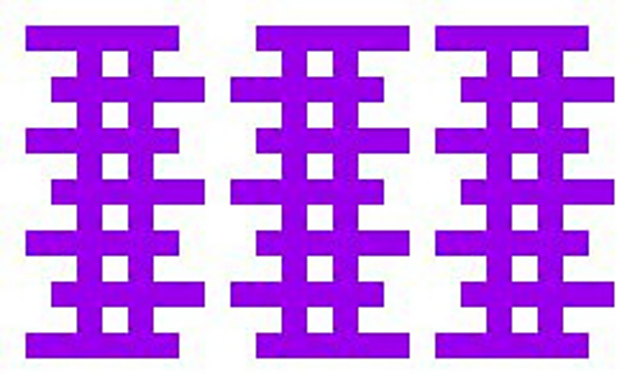 Mosaic Crochet Rectangle Coaster 27