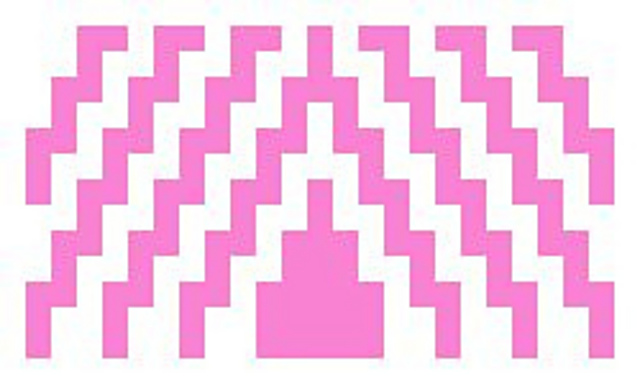 Mosaic Crochet Rectangle Coaster 28