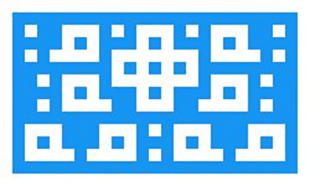 Mosaic Crochet Rectangle Coaster 47