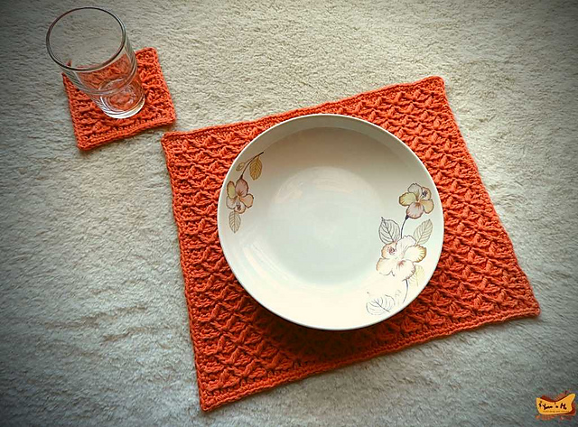 Dilly Diamond Placemats set