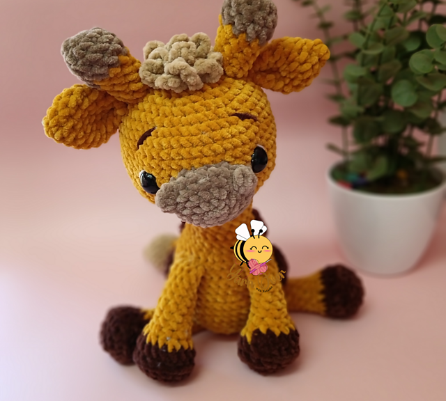 Little giraffe amigurumi