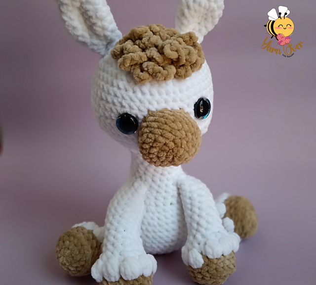llama Ali amigurumi