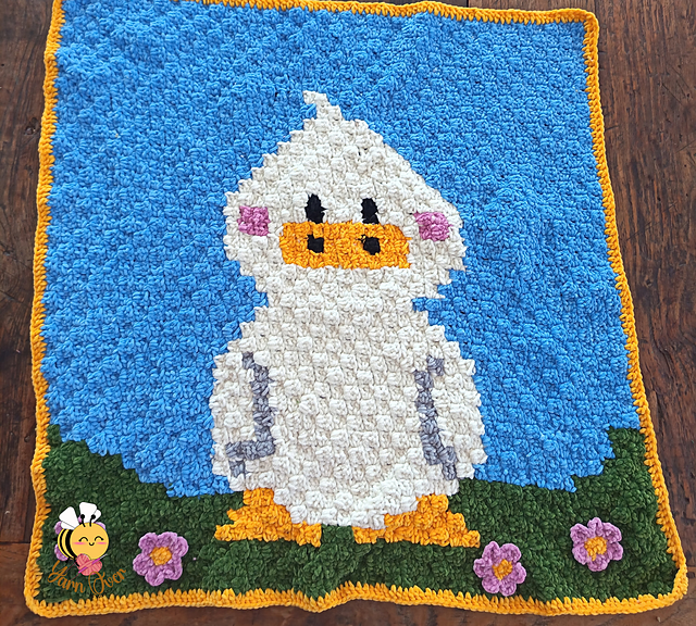 Duckling baby Blanket