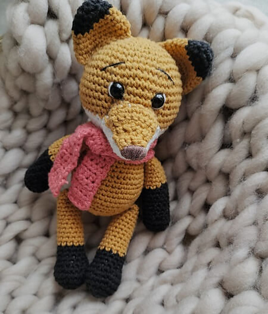 Fox Friend amigurumi